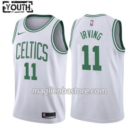 Maglia NBA Boston Celtics Kyrie Irving 11 Nike 2019-20 Association Edition Swingman - Bambino